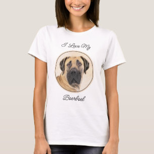 Boerboel schilderen - Kute Original Dog Art T-shirt