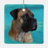 Boerboel - Zuid-Afrikaanse Mastiff Keramisch Ornament (Achterkant)