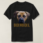 Boerboel Zuid-Afrikaanse Mastiff Retro T-shirt (Design voorkant)
