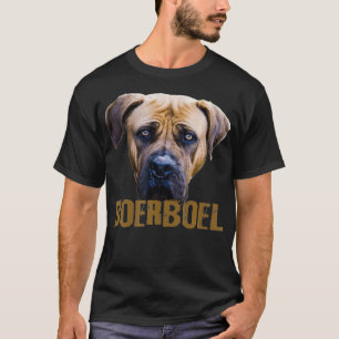 Boerboel Zuid-Afrikaanse Mastiff Retro T-shirt
