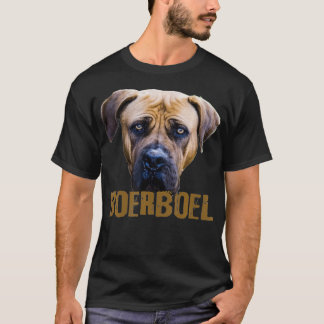 Boerboel Zuid-Afrikaanse Mastiff Retro T-shirt