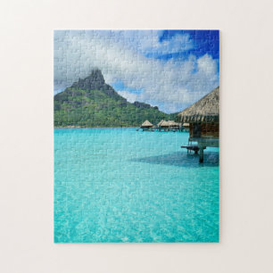 Boerbungalows in de verticale puzzel Bora Bora