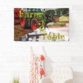 Boerderij 2 Tabelmarketingbanner Spandoek (Insitu)