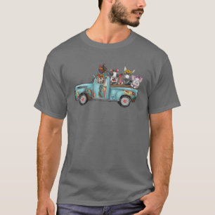 Boerderij Animal Truck Farmer Boerderij Life Boer T-shirt