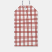 Boerderij Baby shower Dank u Label Cadeaulabel (Achterkant)