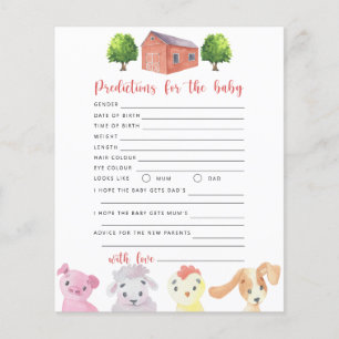 Boerderij - baby voorspellingen en advies