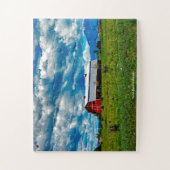 Boerderij Barn Colorado Legpuzzel (Verticaal)