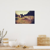 Boerderij Barns Poster (Keuken)