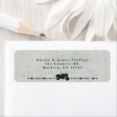 Boerderij Barnyard Tractor Verjaardagsfeestuitnodi Etiket (Insitu)