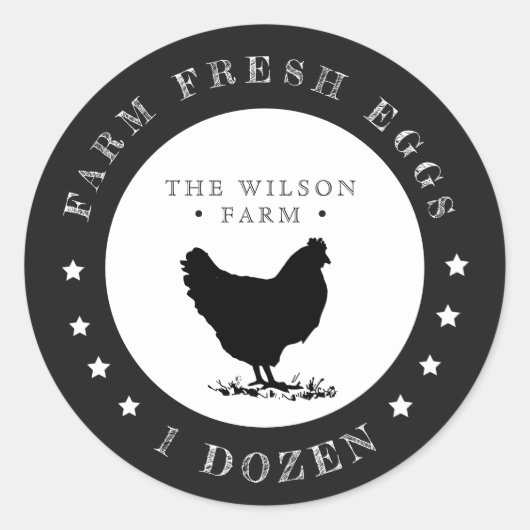 boerderij beste sterren Egg Carton Sticker (Voorkant)