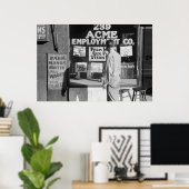 Boerderij Beveiligingsbeheer afdrukken Poster (Thuiskantoor)