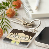 Boerderij bieten sleutelhanger (Voorkant Rechts)