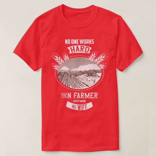 Boerderij boer tractor t-shirt (Design voorkant)