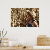 BOERDERIJ BOY PSTER POSTER (Keuken)