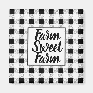 Boerderij Buffalo Check Magneet