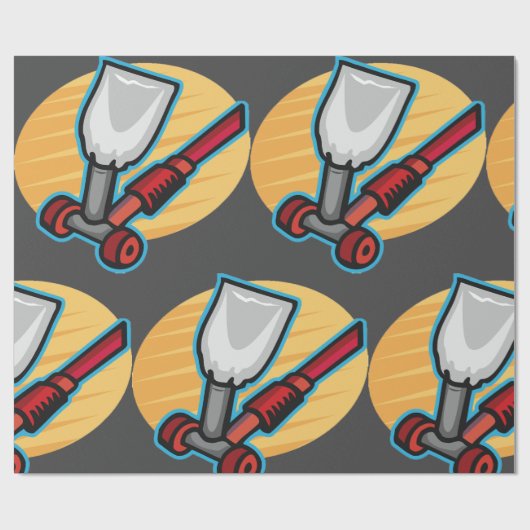 Boerderij Cadeaupapier (Vlak)