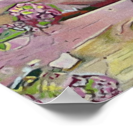 Boerderij Cat Poster (Hoek)