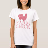 Boerderij Chick Women's T-shirt - Schattige Countr (Voorkant)