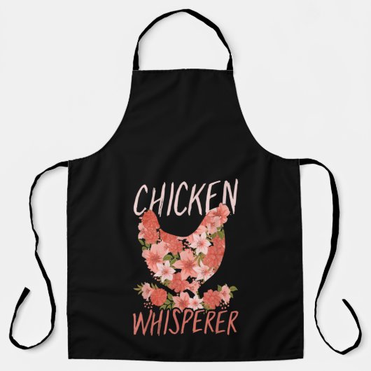 Boerderij Chicken Lover Chicken Whisper Schort (Voorkant)