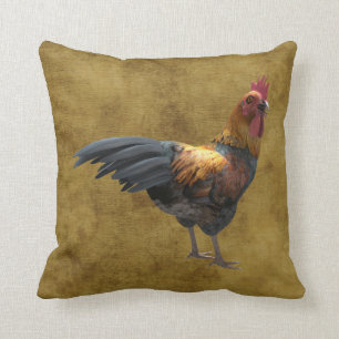Boerderij Chicken Rooster Rustic Country Barnyard  Kussen