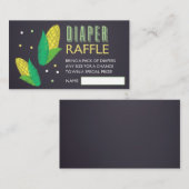 Boerderij Corn Luier Raffle Ticket Informatiekaartje (Voorkant / Achterkant)