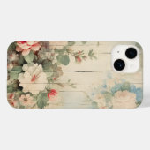 Boerderij Cottage rustieke bloemen op schuur Case-Mate iPhone Case (Achterkant (horizontaal))