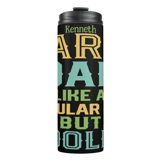 Boerderij Dad: koeler dan gewone vaders Thermosbeker (Voorkant)