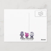 Boerderij Dier Dank u Briefkaart (Achterkant)