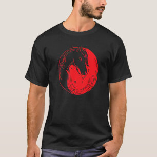 Boerderij Dier Paard Paardrijden Paard Knuffel Gra T-shirt