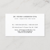 Boerderij Dierdieren Diervee Diervee Visitekaartje (Achterkant)