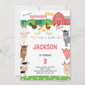 Boerderij Dierenthema Kaart (Voorkant)