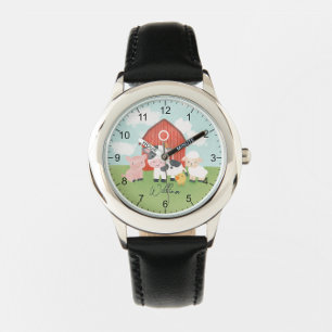 Boerderij Dierentuin Kinderen Horloge