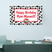 Boerderij dierentuinbanner, tractor, land spandoek (Beurs)