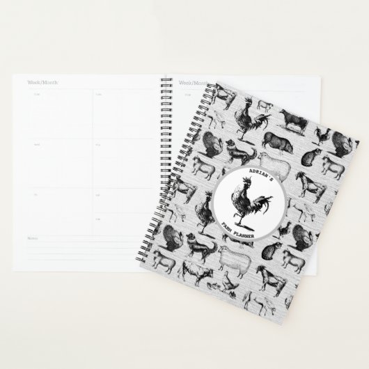  Boerderij Dierlijke inkuiling Planner (Display)