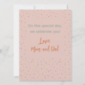 Boerderij Dierlijke Verjaardag Kat Kleurrijke Stip (Achterkant)