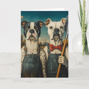 Boerderij Dogs Americana Portret
