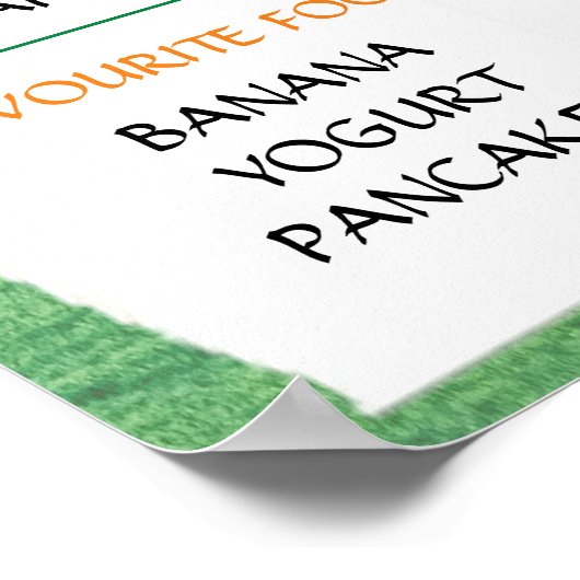 Boerderij eerste verjaardag poster (Hoek)