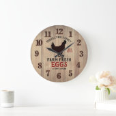 Boerderij 🥚 🐓 eieren grote klok (Huis)