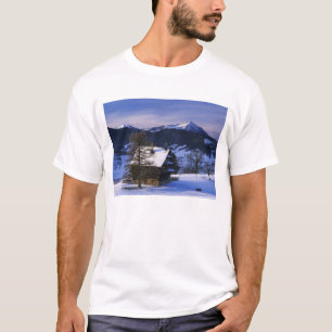Boerderij en Mount Rigi en Pilatus, T-shirt
