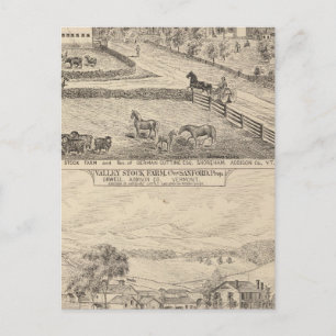 Boerderij en verblijf in Shoreham Briefkaart