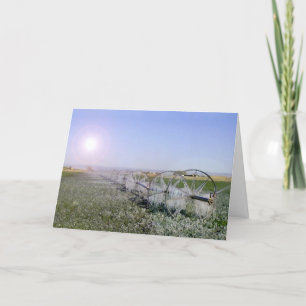 Boerderij Field Sympathy Card Kaart