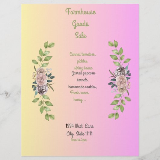 Boerderij Flyer (Voorkant)