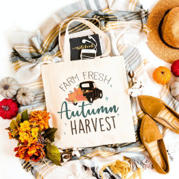 Boerderij Fresh Autumn Harvest Tote Bag