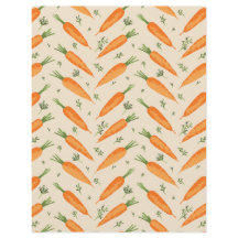 Boerderij-Fresh Carrot Pattern Flat Paper Sheet
