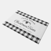 Boerderij Fresh Christmas Trees Vakantie Deurmat (Schuin)