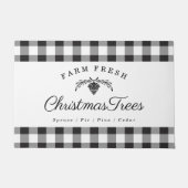 Boerderij Fresh Christmas Trees Vakantie Deurmat (Voorkant)