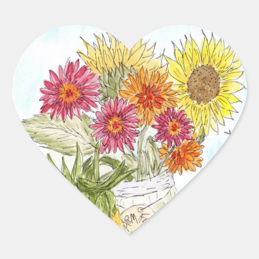 Boerderij Fresh Heart Stickers (Voorkant)