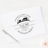 Boerderij Fresh Milk Label (Envelop)