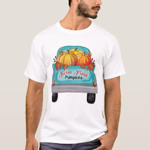 Boerderij Fresh Pumpkins  Truck T-shirt