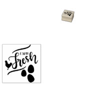*boerderij Fresh* Rubber stempel (Gestempeld)